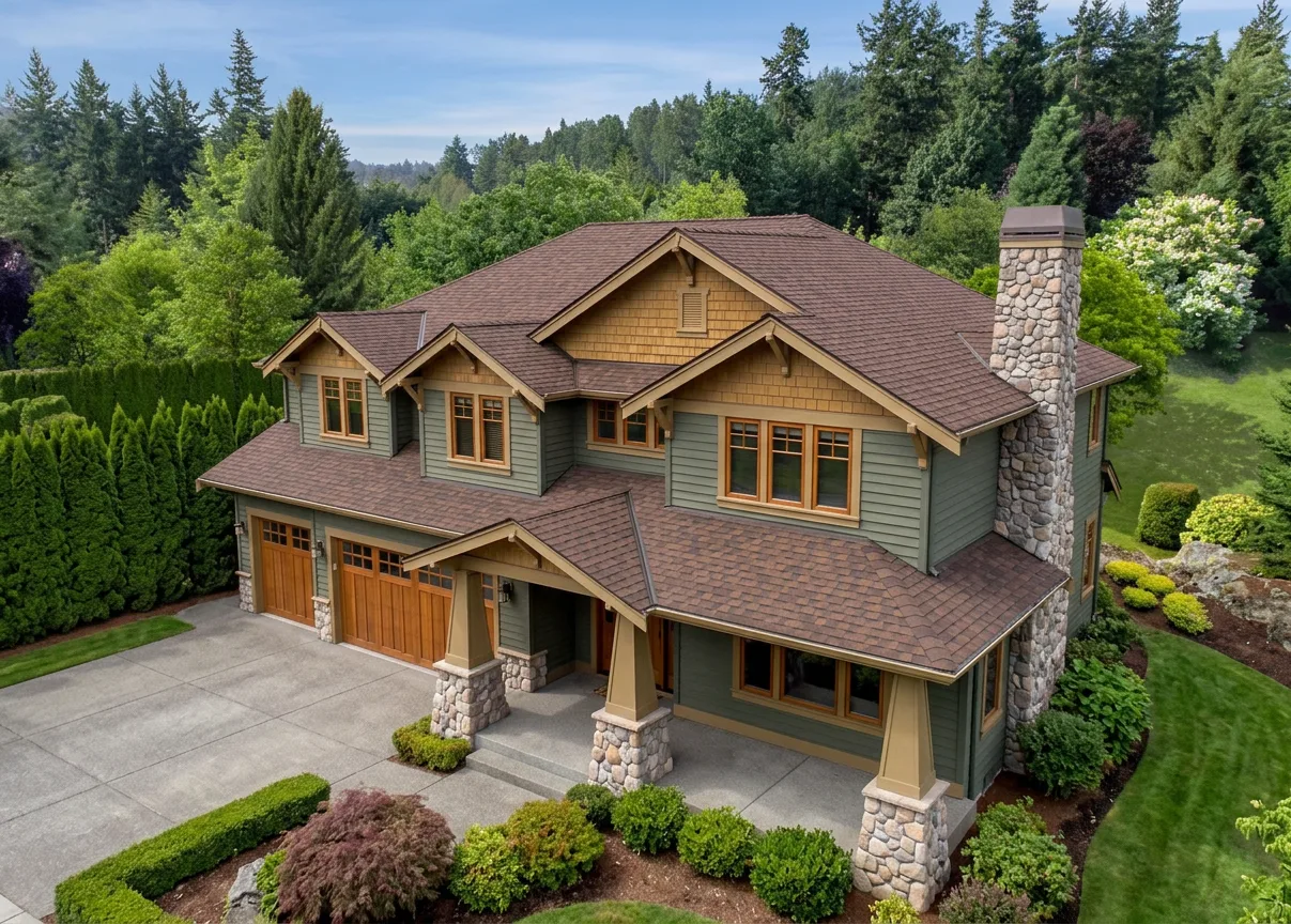 Florida home with Legacy Scotchgard Antique Brown roof