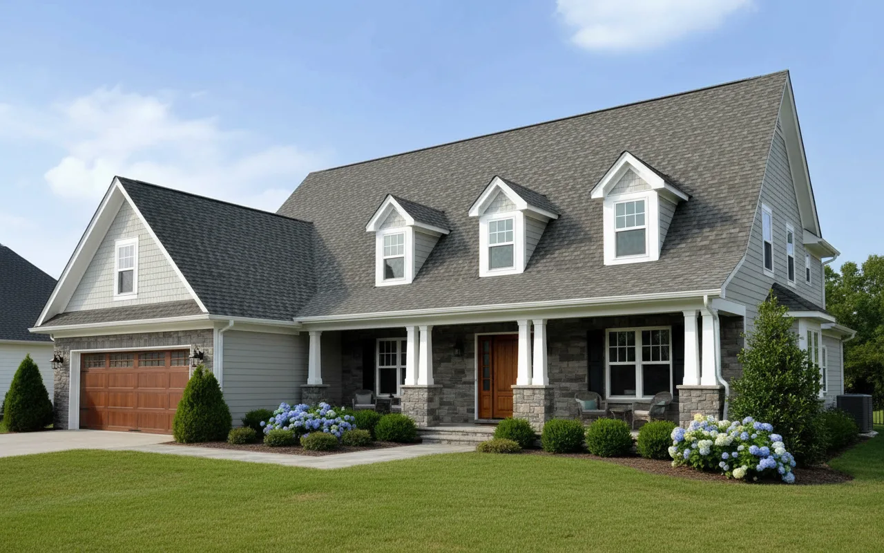 Florida home with Duration Designer Mountain Pine roof