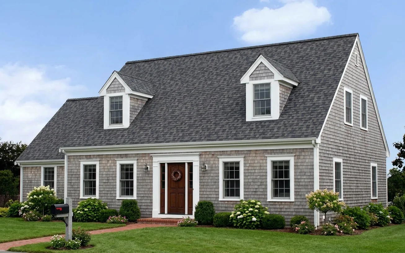 Florida home with Duration Midnight Plum roof