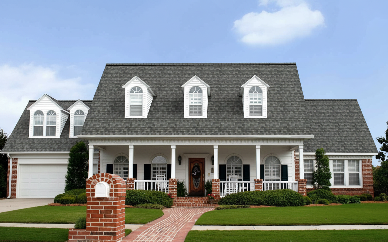 Florida home with Duration Peppercorn roof