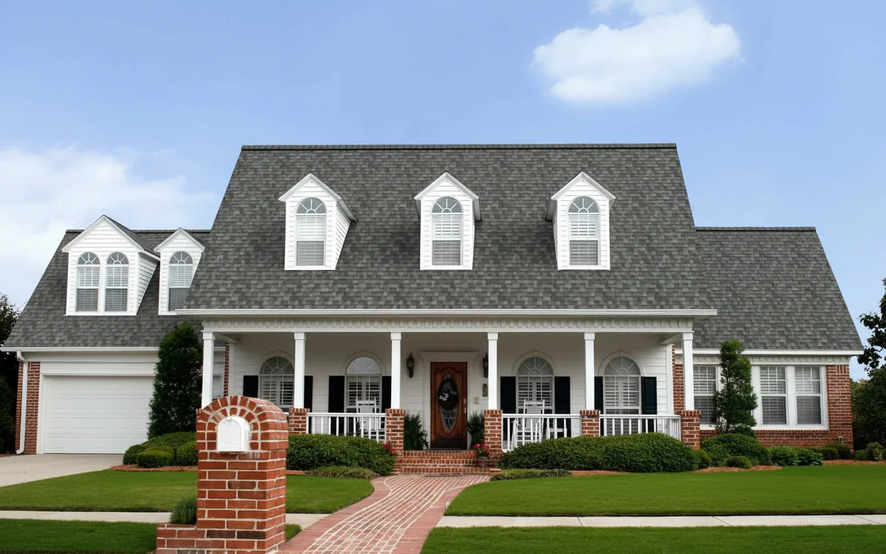Florida home with Duration Peppercorn roof