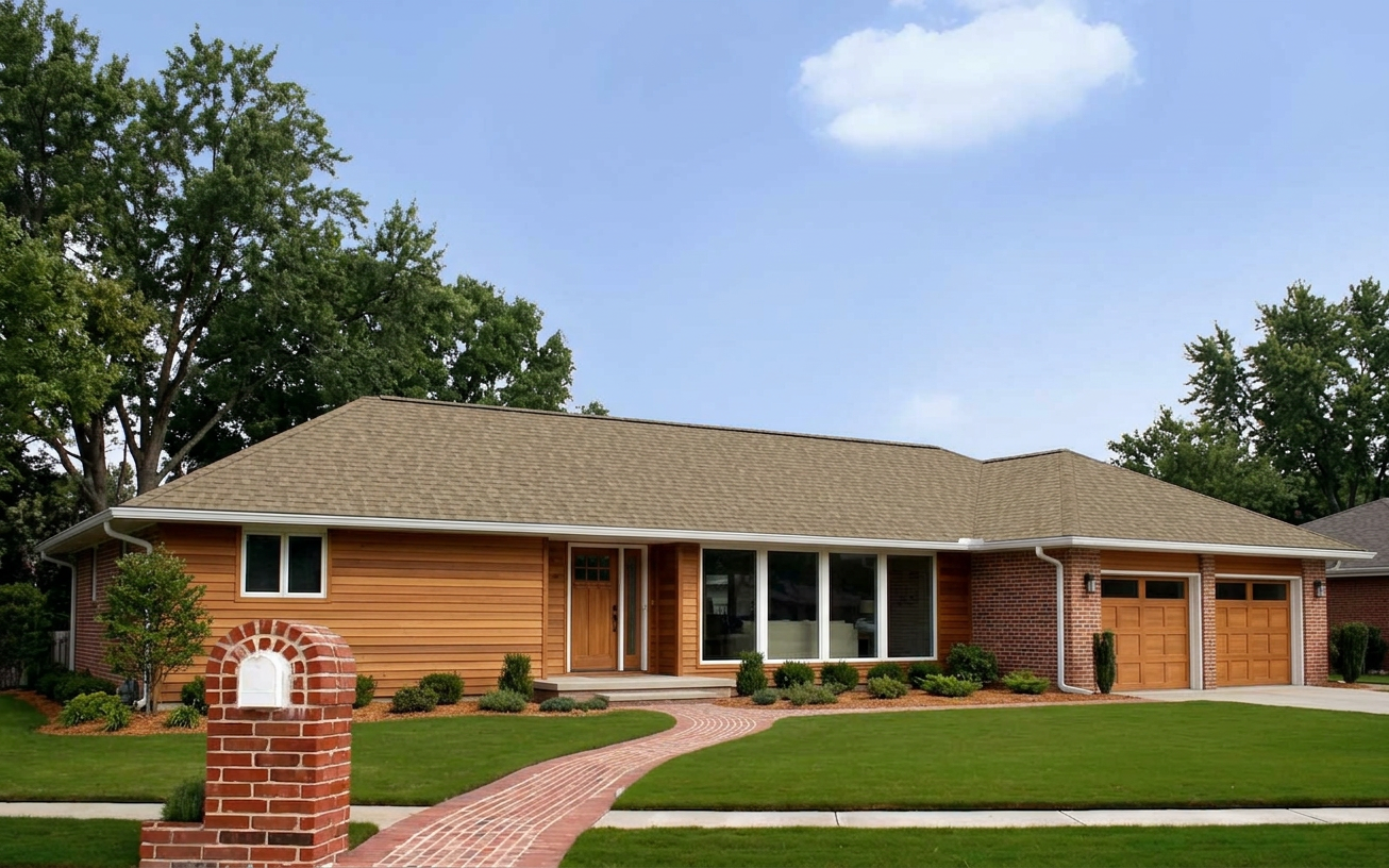 Florida home with Duration Sand Castle roof