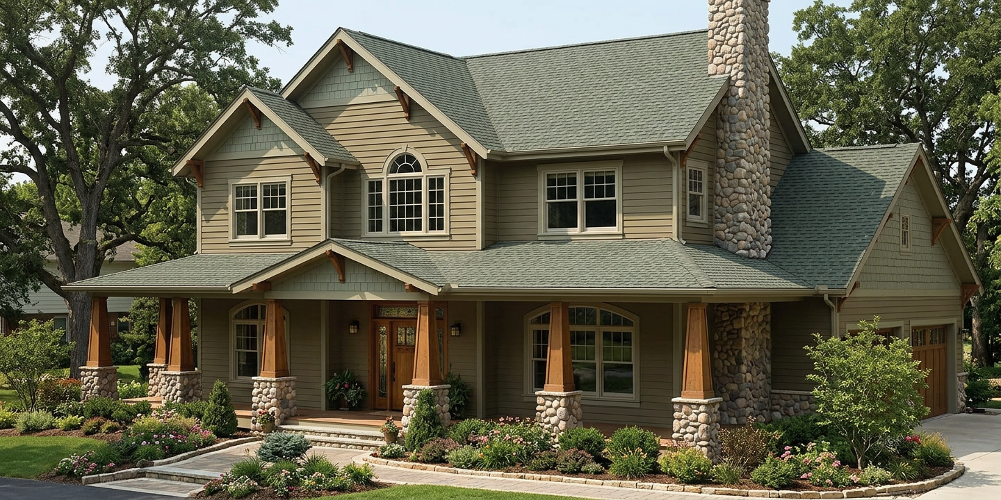 Florida home with Heritage Oxford Grey roof