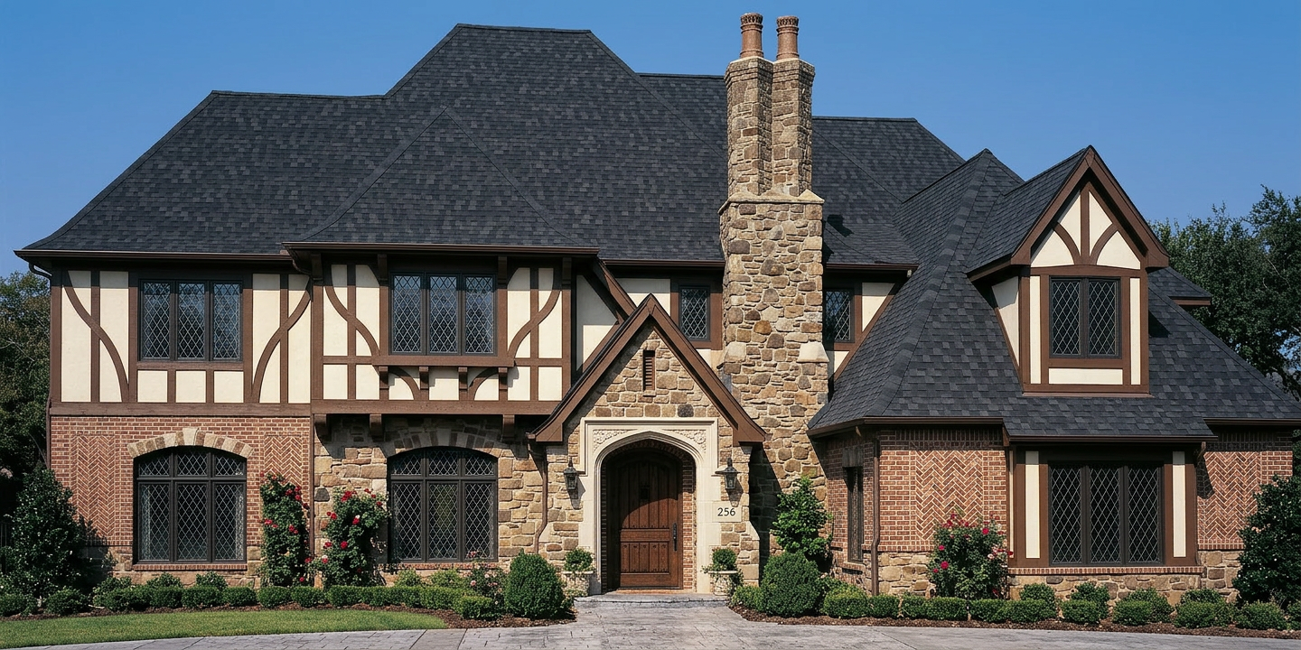 Florida home with Heritage Rustic Black roof